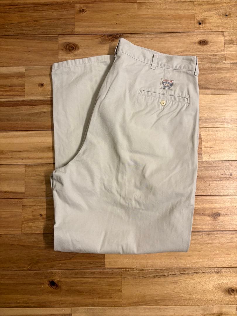 Ralph Lauren ラルフローレン 初期ボックスロゴ チノパン　USA製