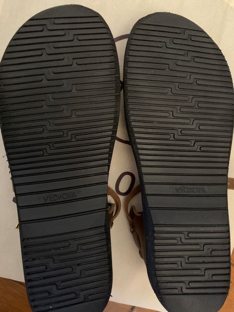 AURORA SHOES　オーロラシューズ　 T-Strap 25cm ブラウン