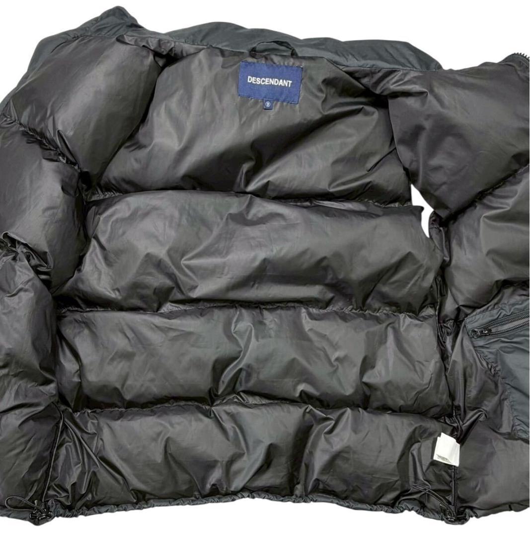 ディセンダント ダウン ベスト ブラック ブラック 3
