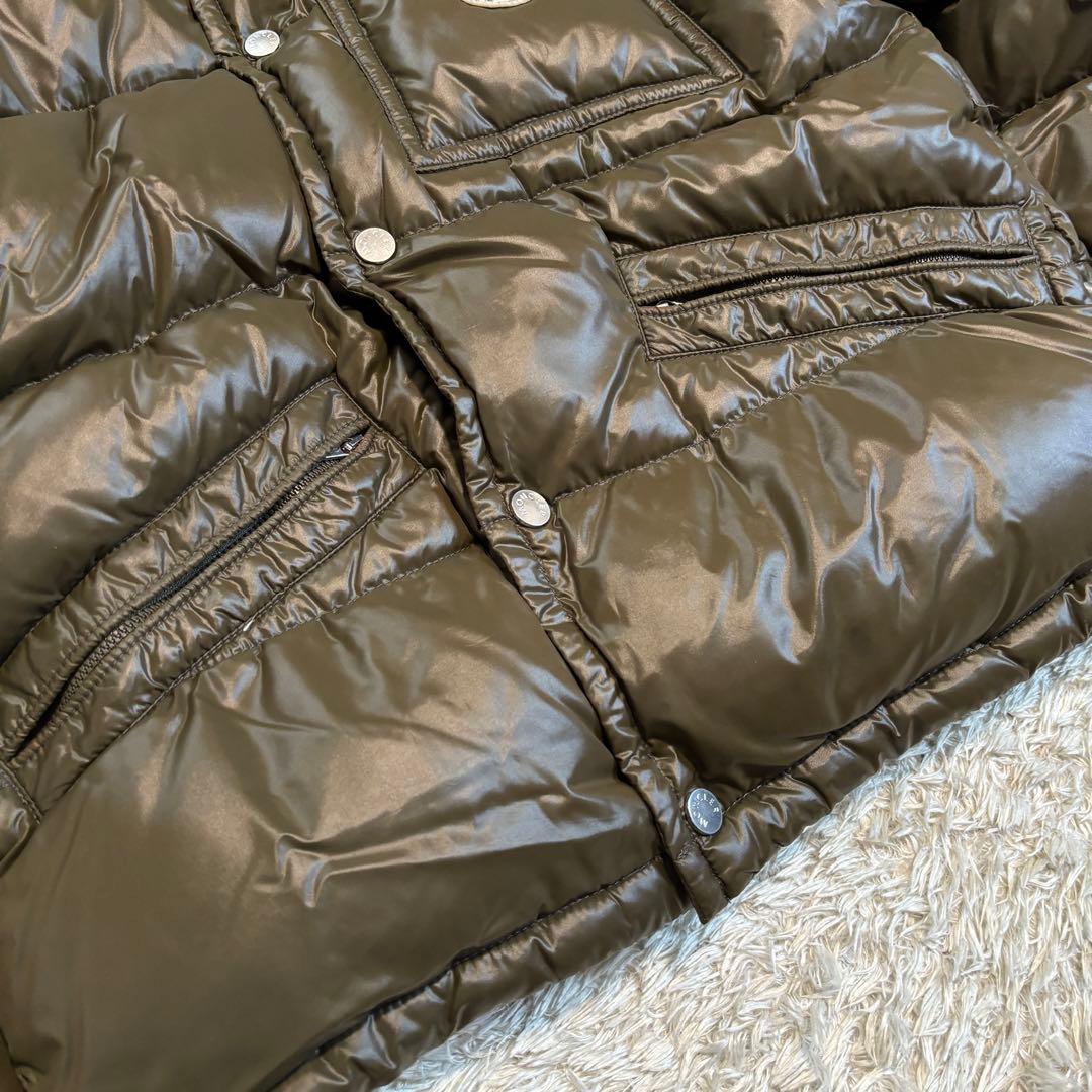 美品✨MONCLER モンクレール　K2 フードダウンジャケット　カーキ　02