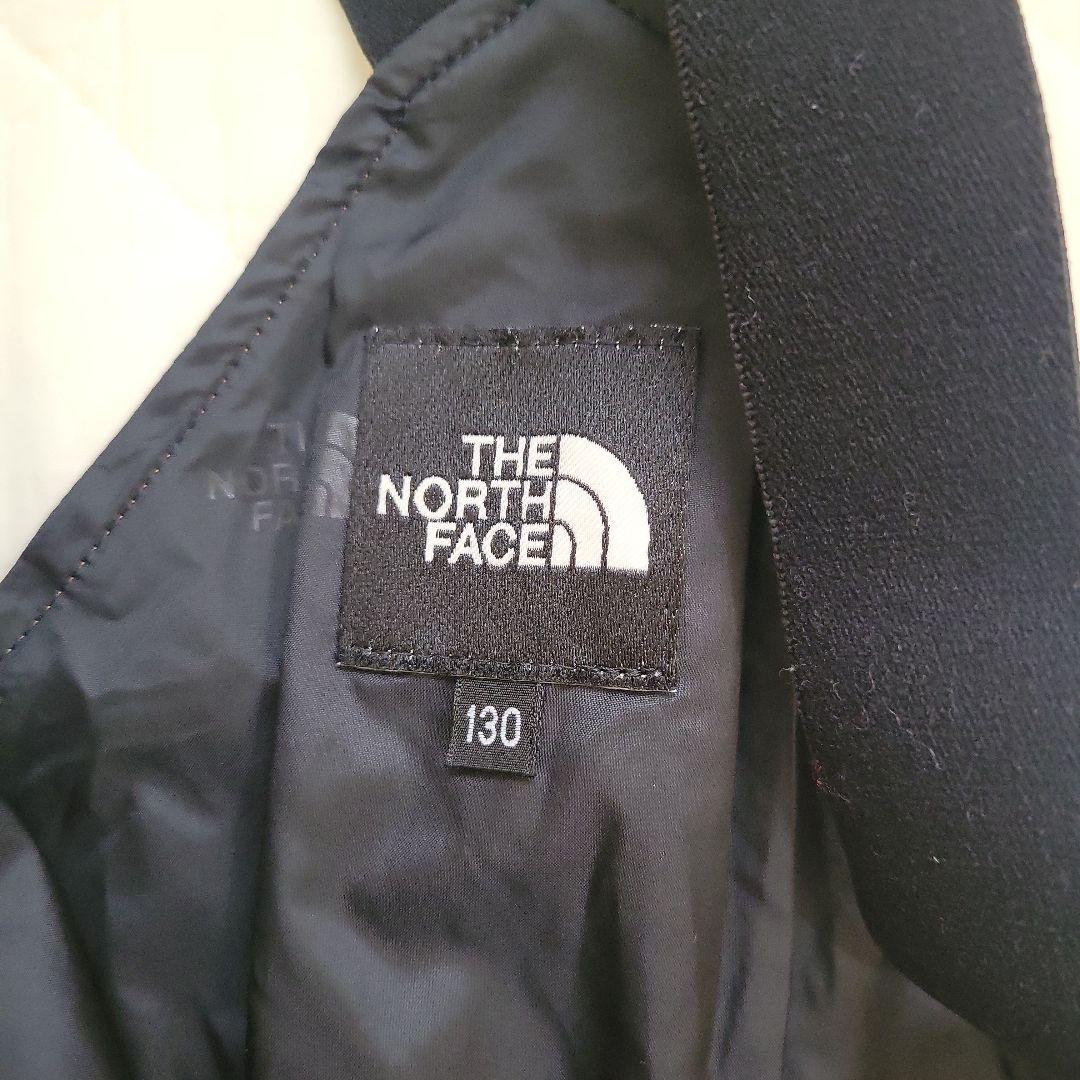 週末限定価格！美品　ノースフェイス　 スノーボードスキーウェア キッズビブ130