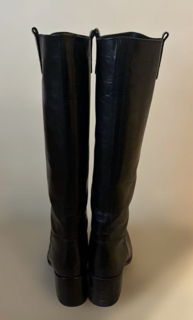 FABIO RUSCONI ファビオ　ルスコーニ　ブラック　ロングブーツ　美品