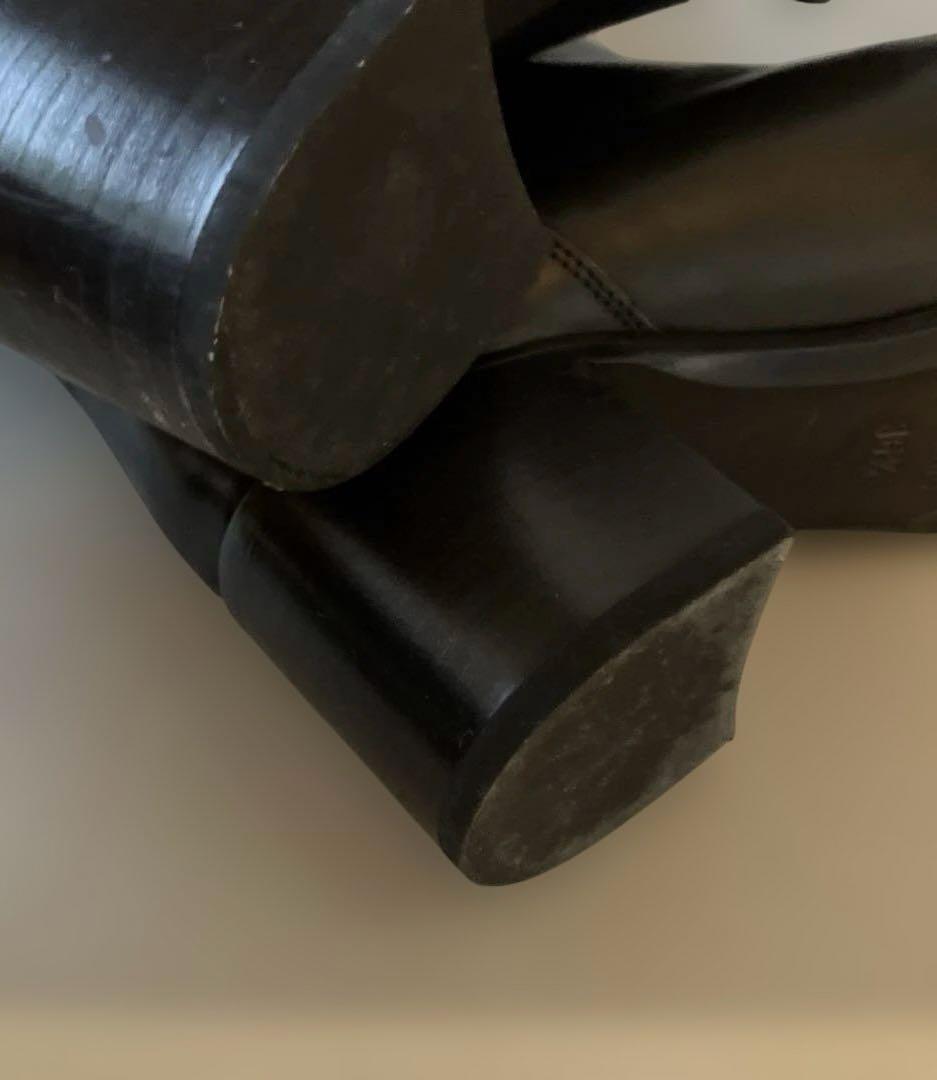 FABIO RUSCONI ファビオ　ルスコーニ　ブラック　ロングブーツ　美品