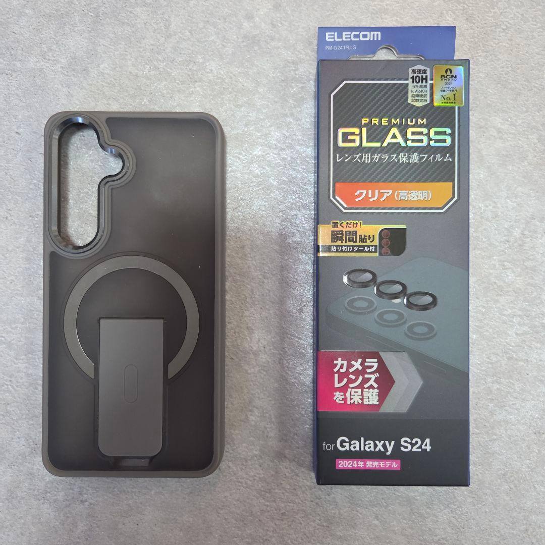 美品　おまけ付き Galaxy S24 オニキス ブラック ドコモ SIMフリー