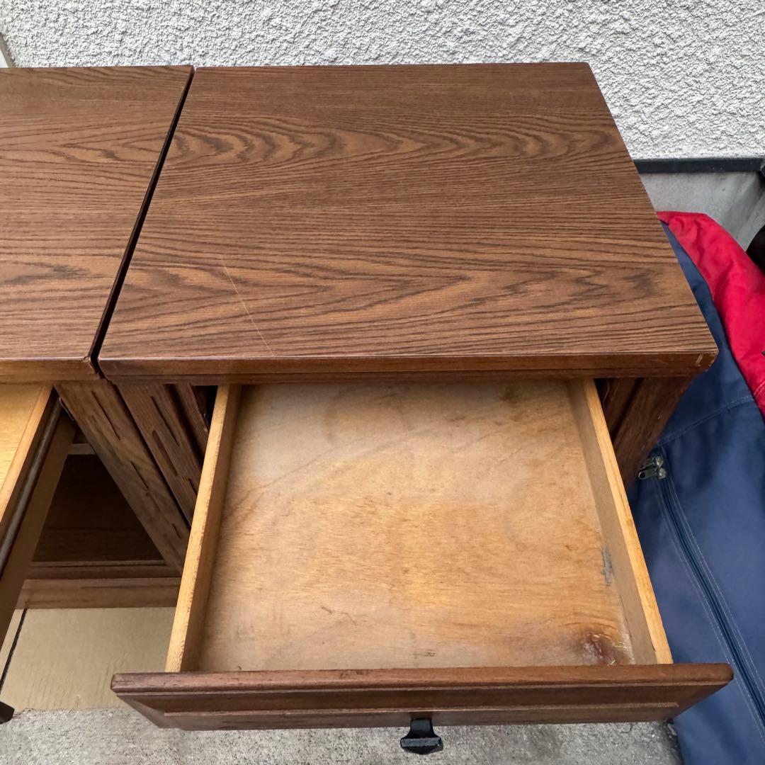 【値下げ】③アメリカ軍 米軍払下げ DREXEL ドレクセル社 サイドテーブル