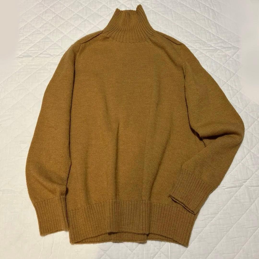 美品✨MHL. 100%ウール　ハイネックセーター スコットランド製