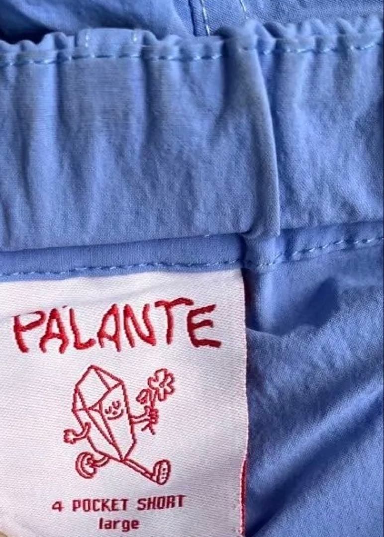 【美品】palante ショーツ　ブルー　iris Lサイズ