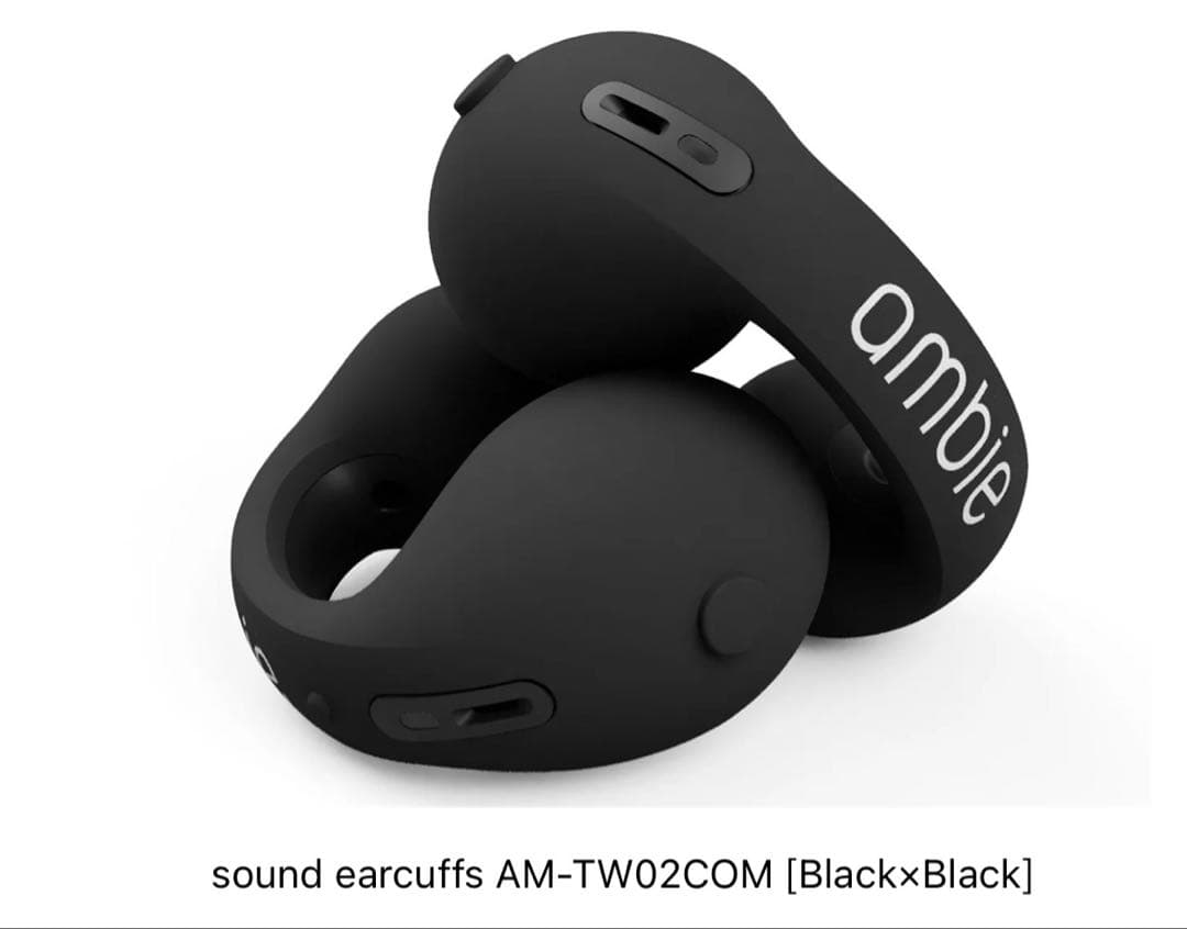 sound earcuffs AM-TW02COM [Black×Black]
