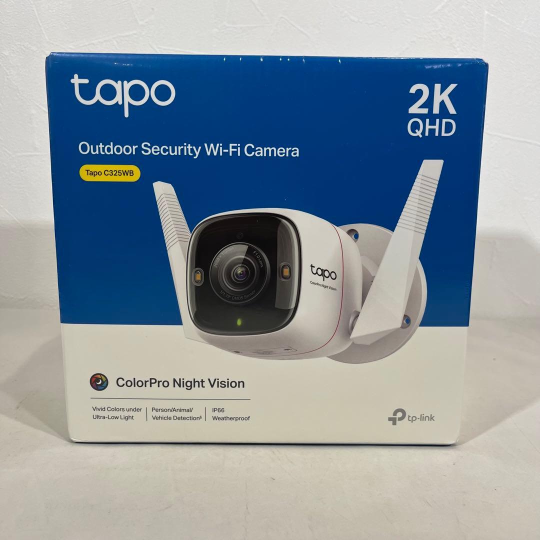 【新品】 Tapo C325WB 2K QHD 防犯カメラ 屋外 防水防塵