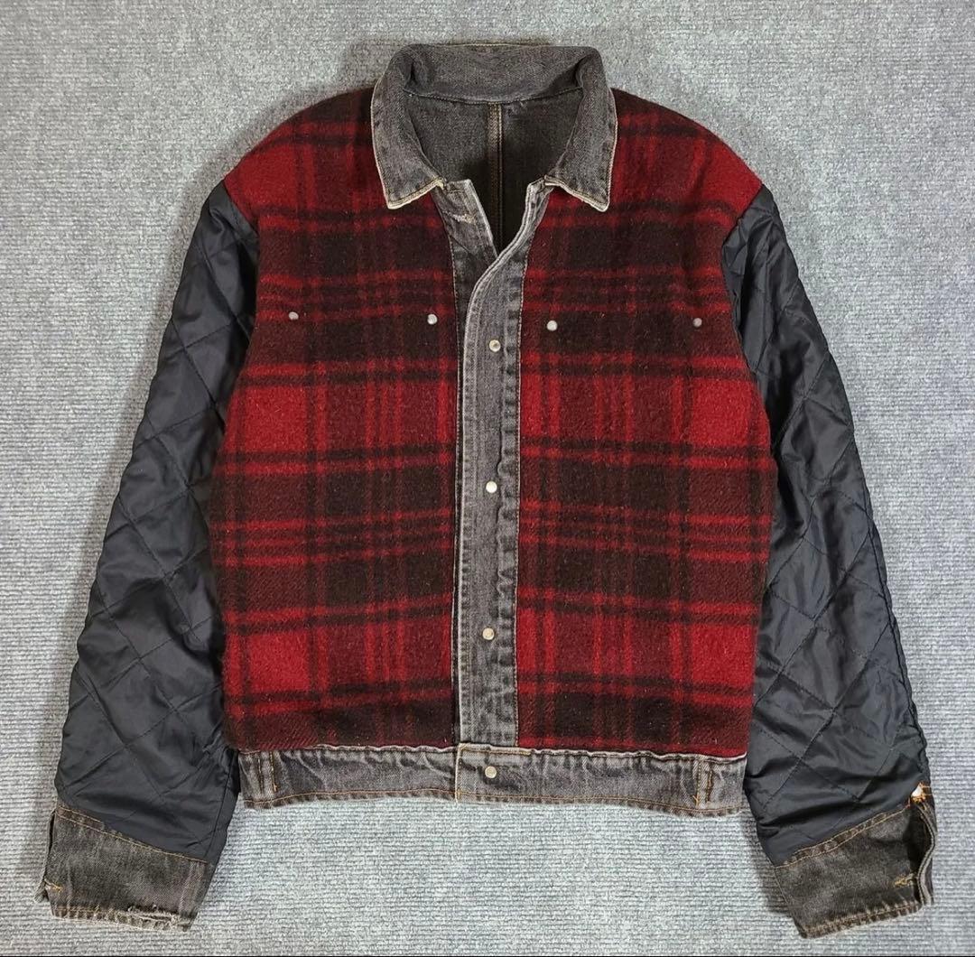 ラルフローレン　ブラックデニムジャケット