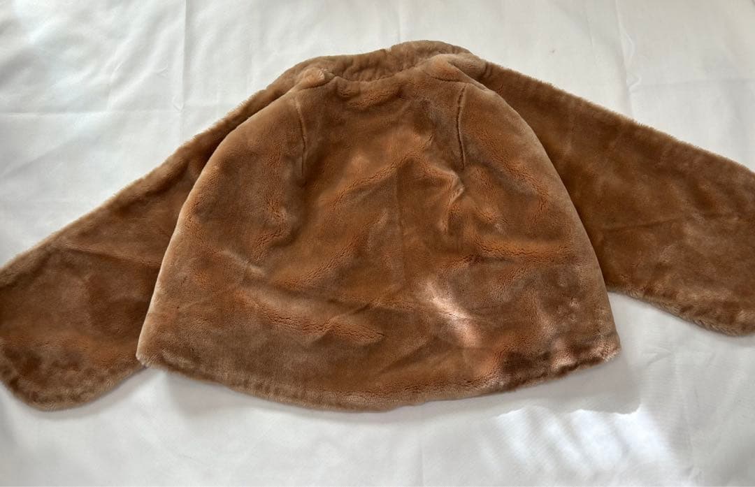 ブラウン　アメカジのビンテージ　ポンチョ