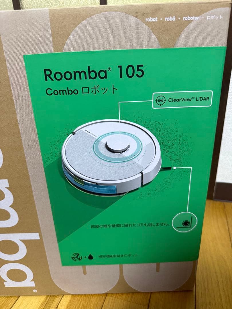 掃除機・クリーナー Roomba 105 combo