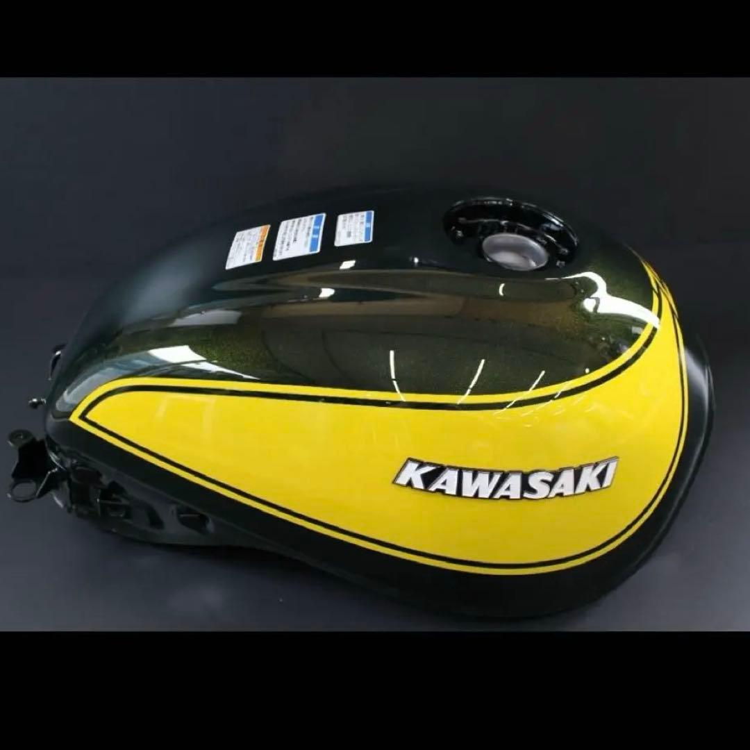 KAWASAKI タンク イエローボールエディション