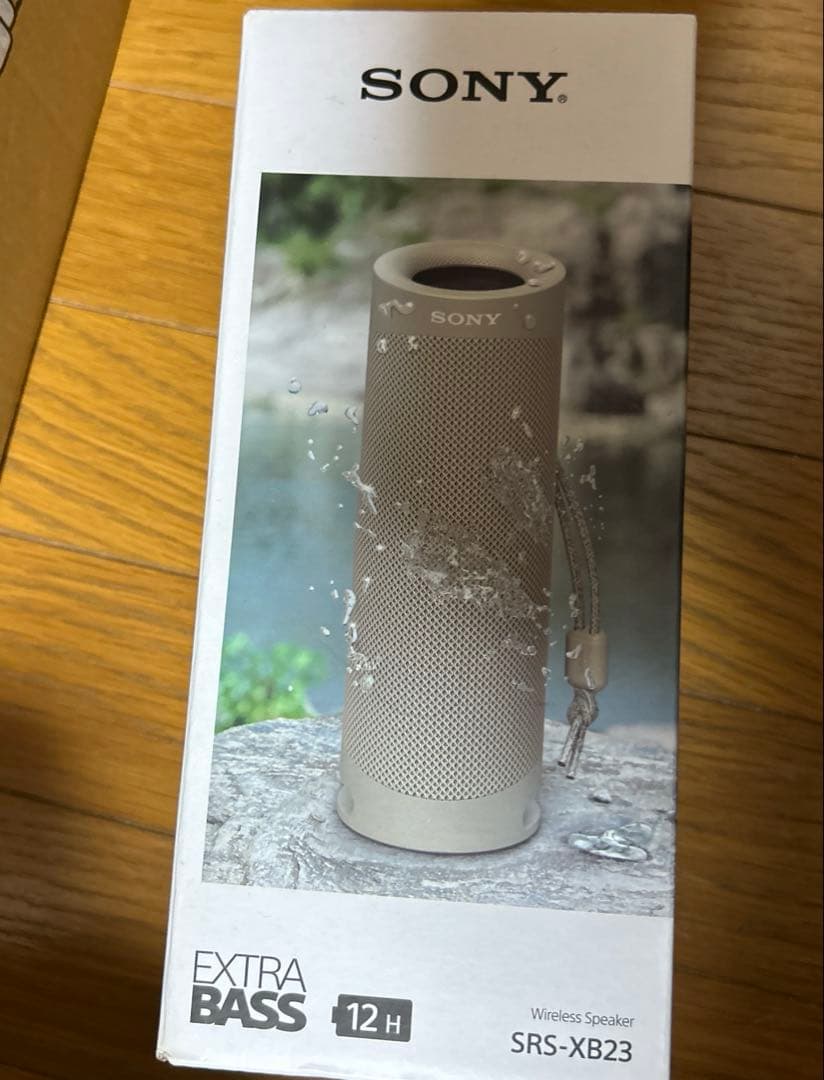 SONY SRS-XB23 ベージュ　ワイヤレススピーカー