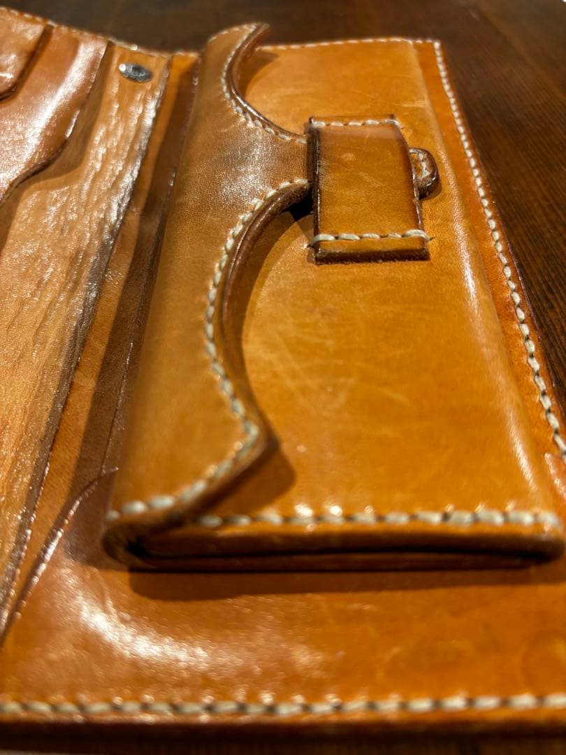 ◾️BLANK HEAD フルカービング ロングウォレット