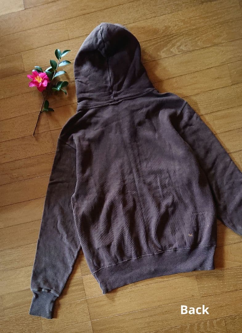 45R☆裏毛の908ジップフーディ/ブラウン♪