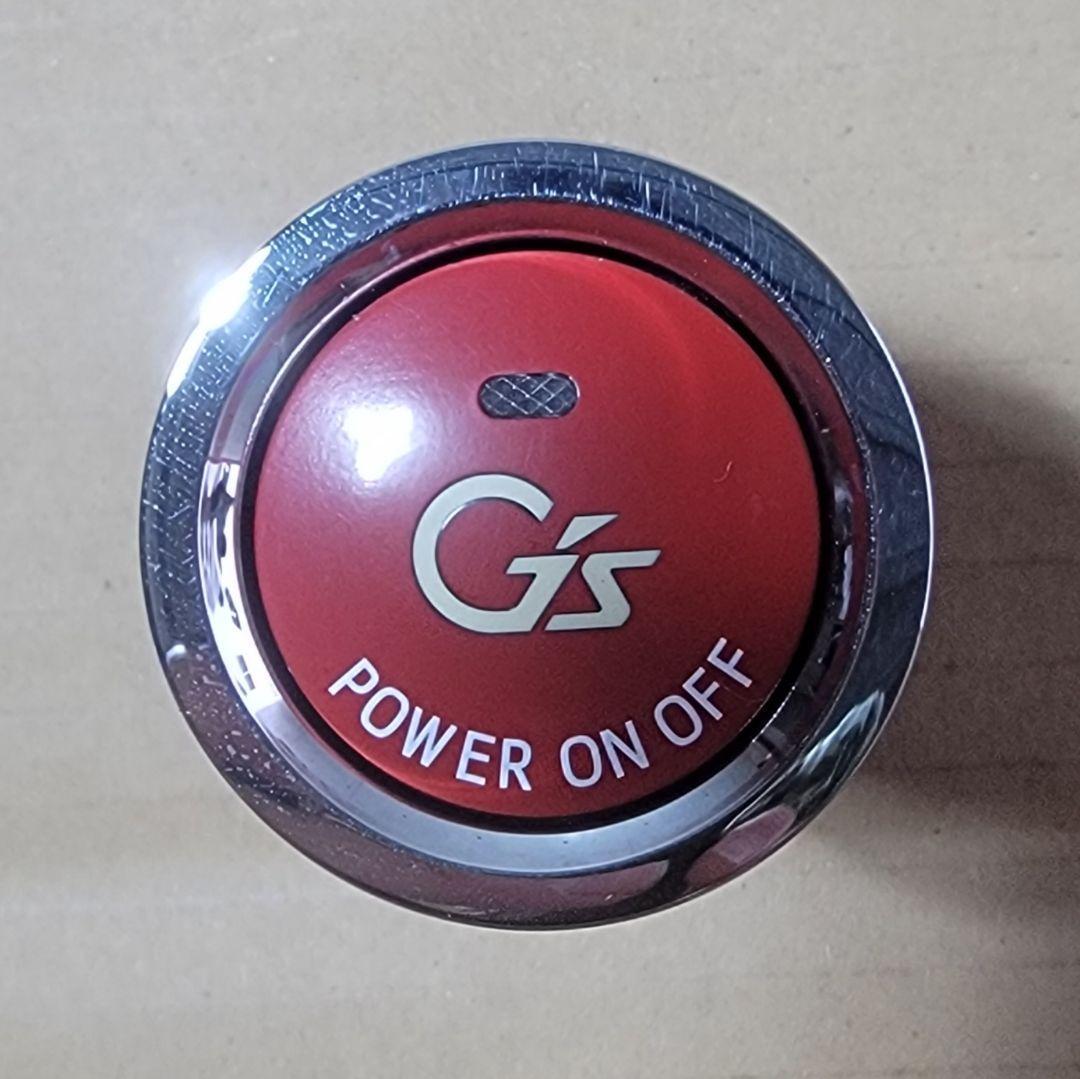 30プリウス G's スタートボタン 11ピン レインボーLED打ち替え 美品
