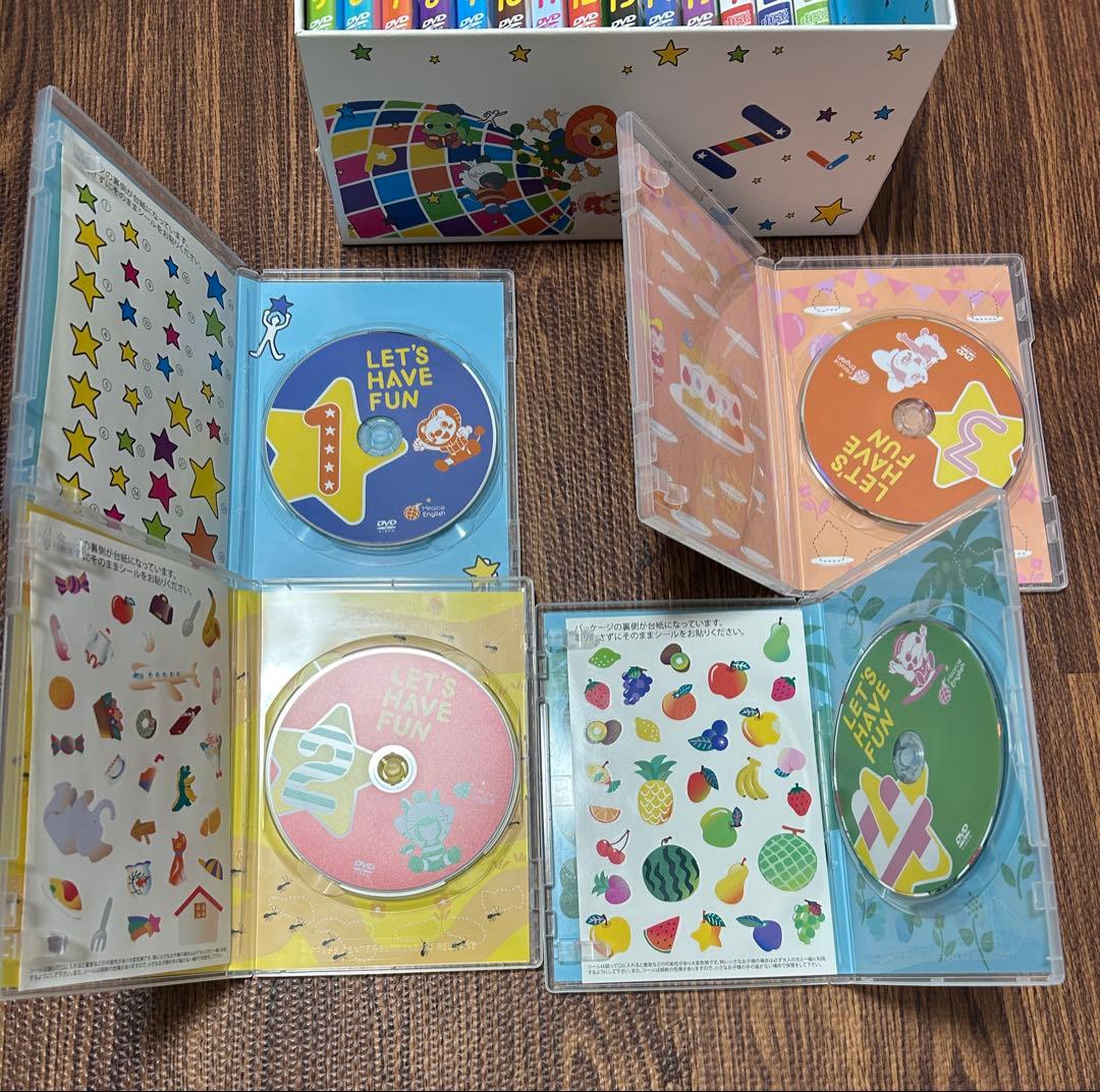 【美品・完品】Miraico English DVD ボックス