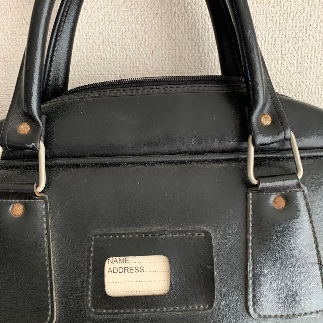 【激渋 vintage adidas ボストンバック ピーターブラック