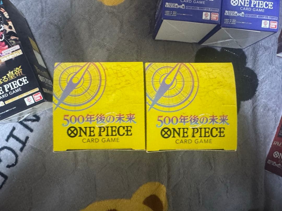ワンピースカードゲーム「500年後の未来」 OP-07 ２boxテップ付き
