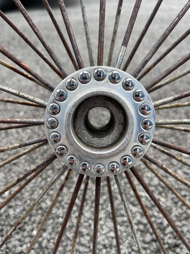 ビンテージ スプールハブ ホイール チョッパー パンヘッド ナックルヘッド