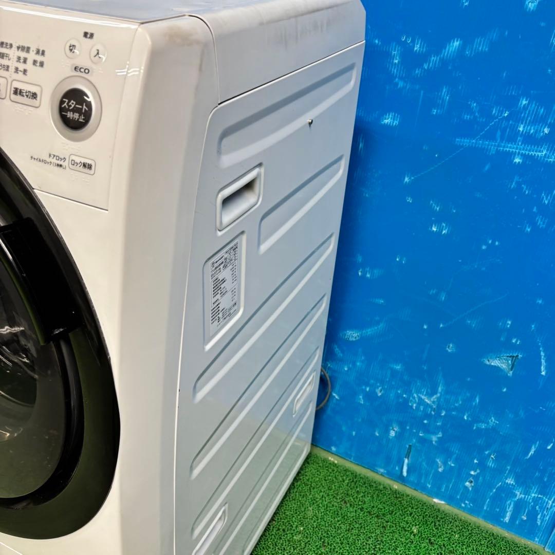 622 シャープ　大人気　ドラム式洗濯機　家庭用　配送設置無料　保証込み