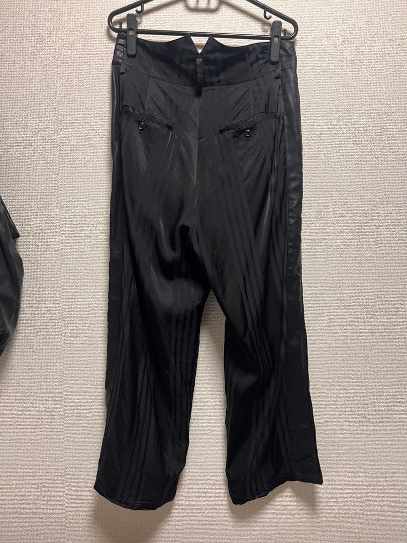 share spirit スラックス ストライプ