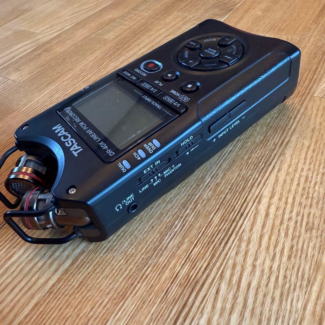 TASCAM DR-40X リニアPCMレコーダー
