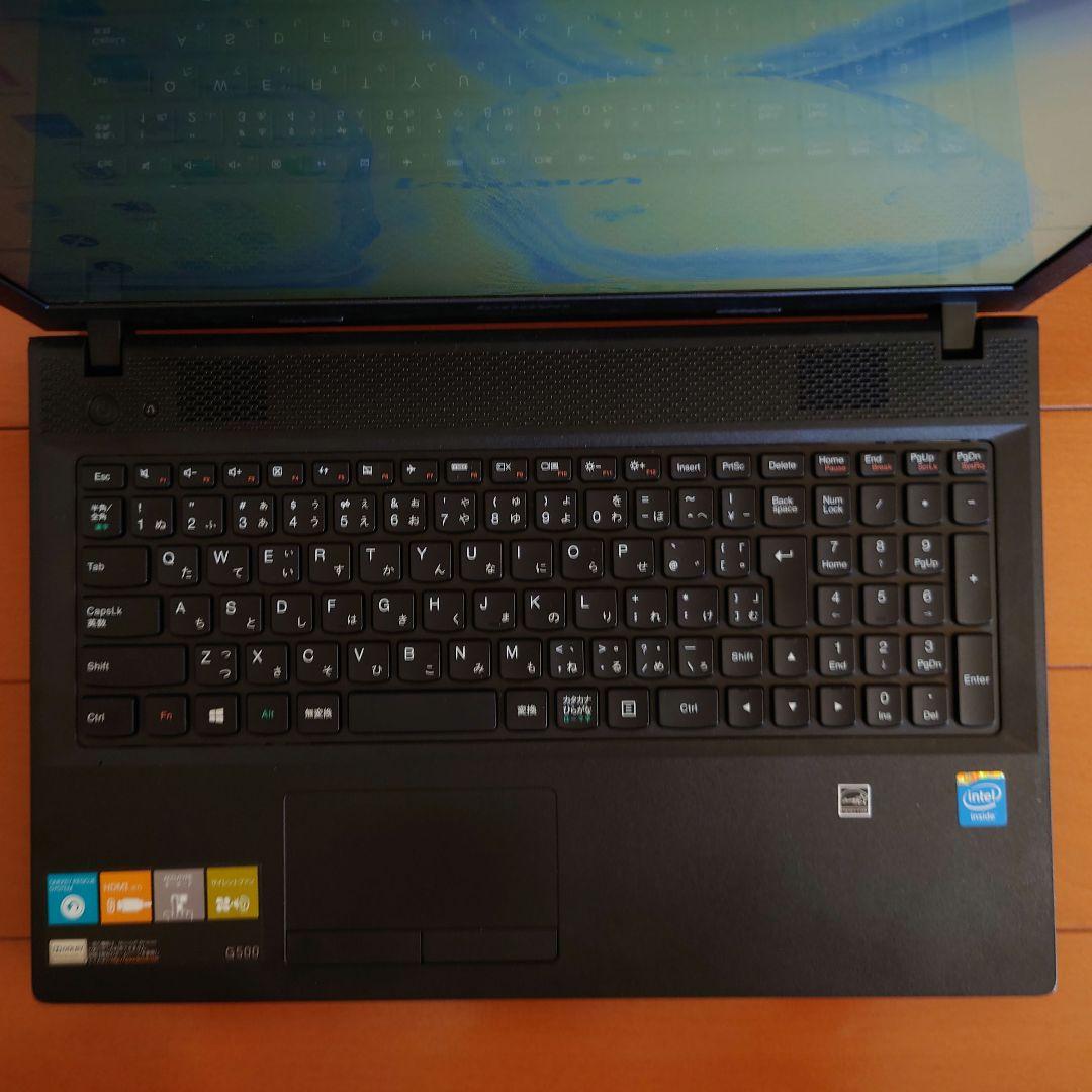 設定済✨️レノボノート✨️Lenovo G500ブラック✨️Win11＆オフィス