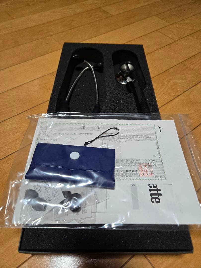 ケンツメディコ 聴診器 171 ステレオフォネット ブラック