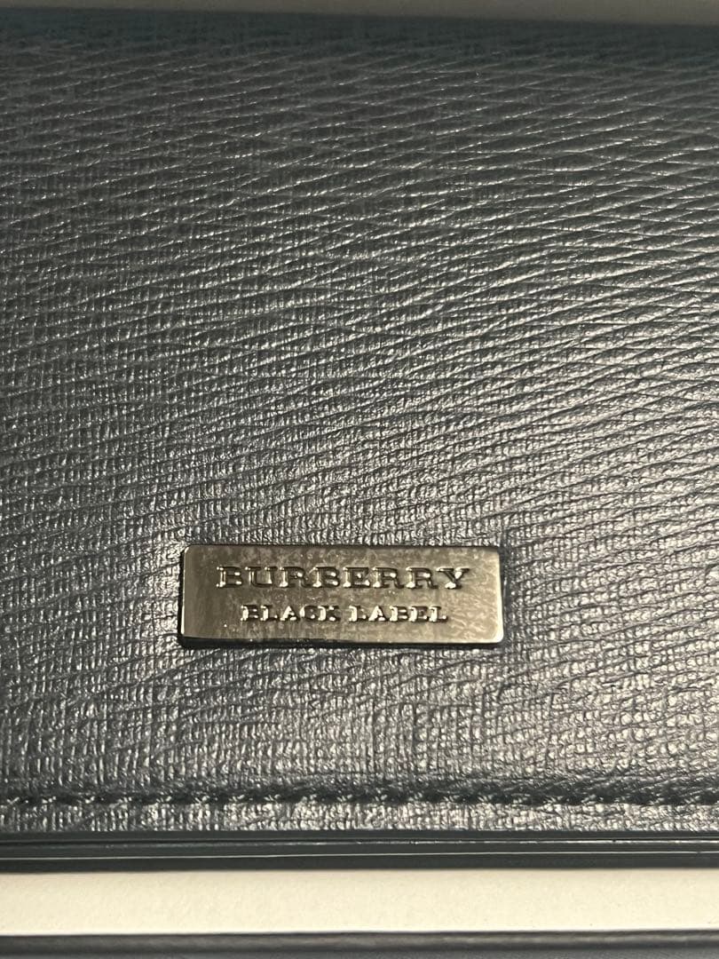D　BURBERRY BLACK LABEL カードケース 名刺入れ