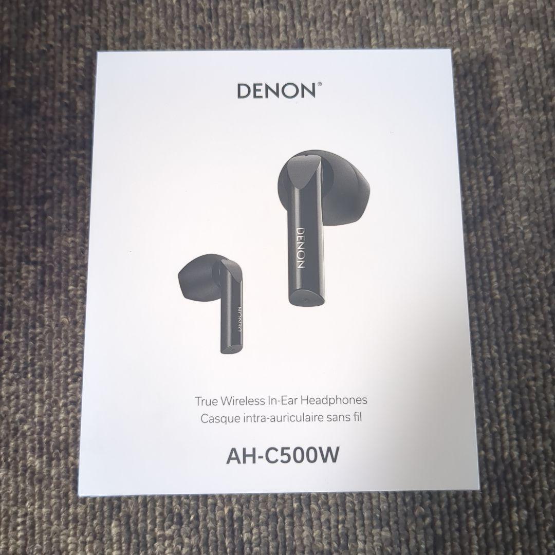 DENON AH-C500W ワイヤレスイヤホン ブラック