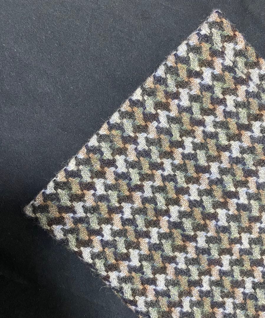 DRIES VAN NOTEN ウールスラックス　柄　サイズ44