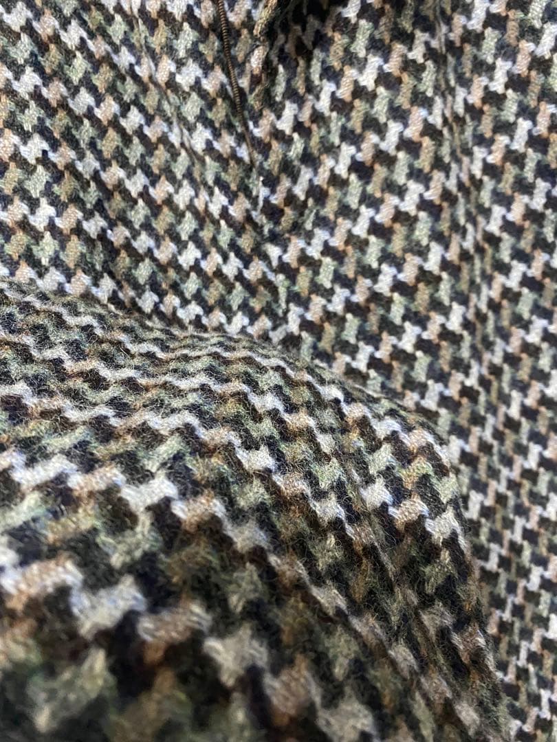 DRIES VAN NOTEN ウールスラックス　柄　サイズ44