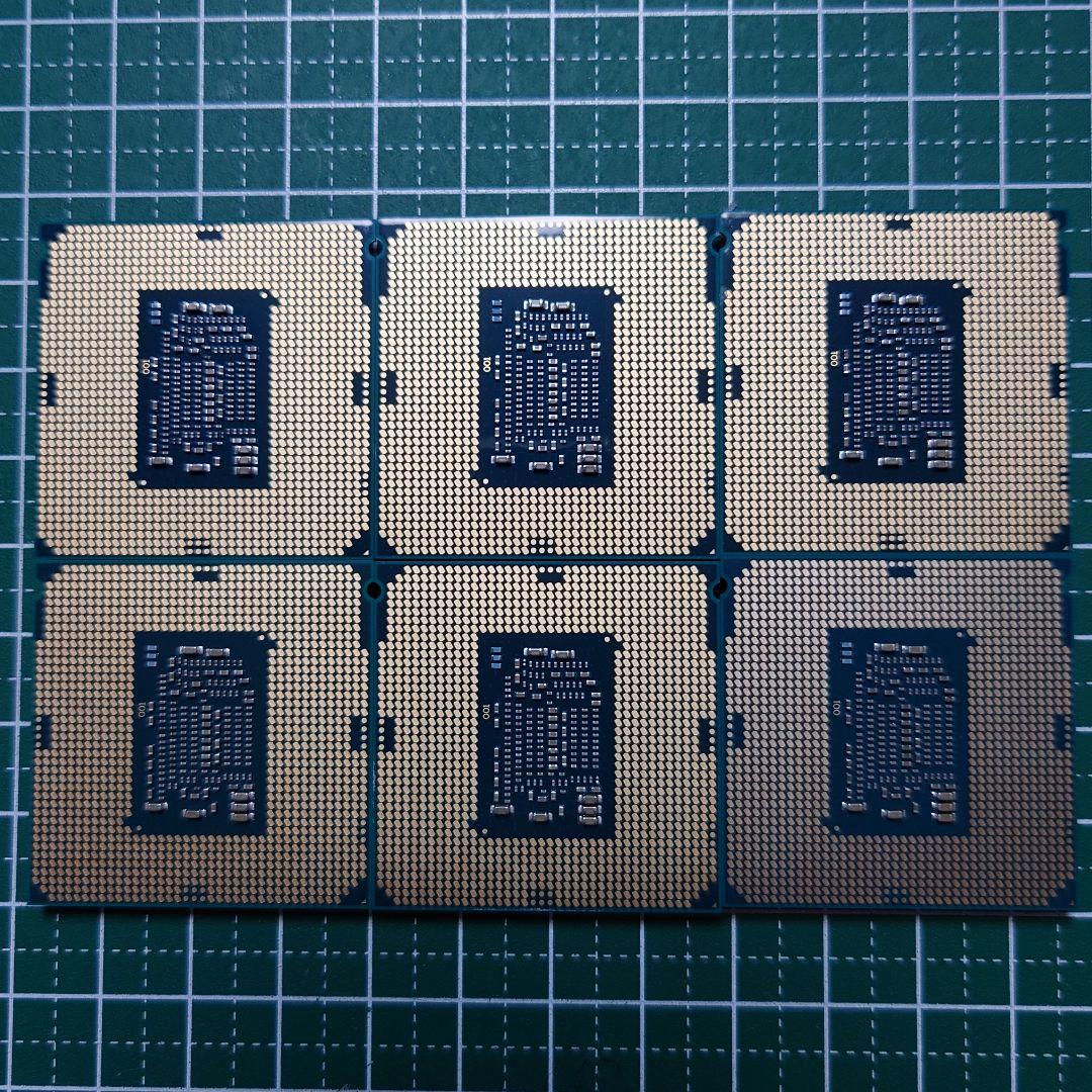 Intel Core i3 8100 3.6GHz 中古 6個