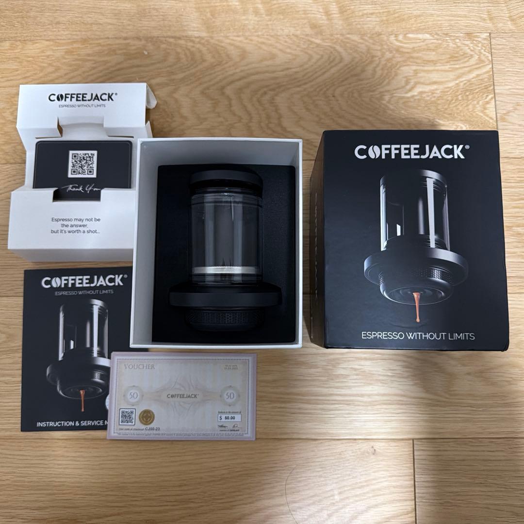 Coffee Jack エスプレッソマシン　新品