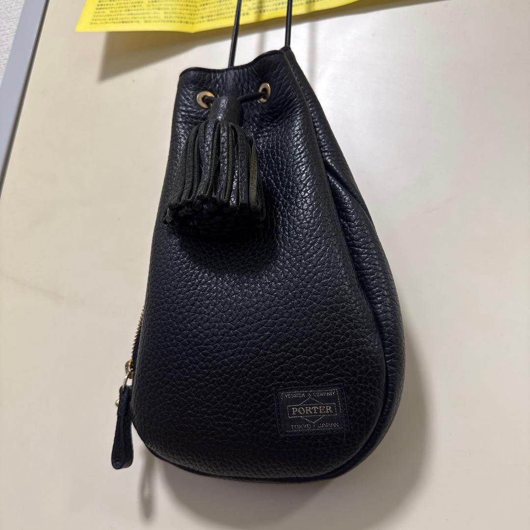 5525gallery×PORTER タッセル　ポーチ　巾着　ショルダーバッグ