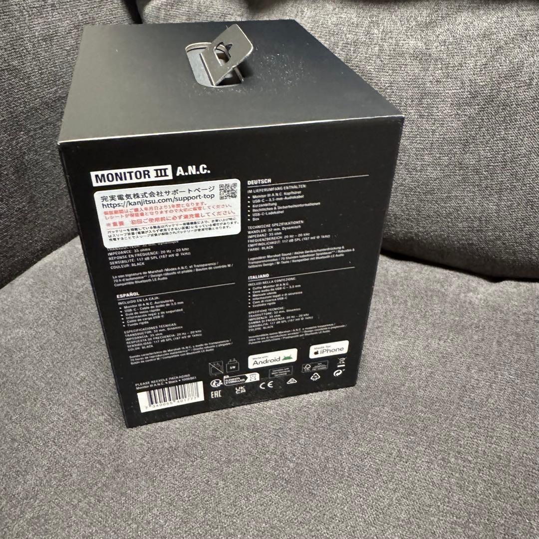 新品Marshall Monitor III A.N.C.