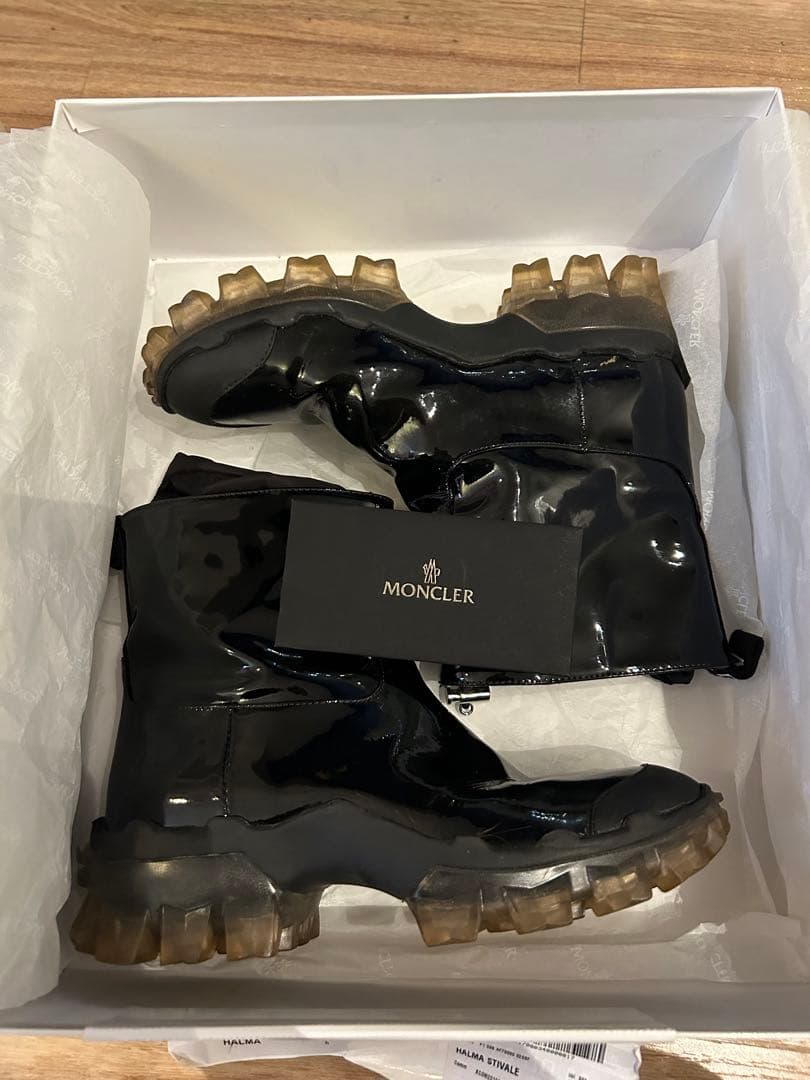 ねいろ　モンクレ　レインブーツ　36