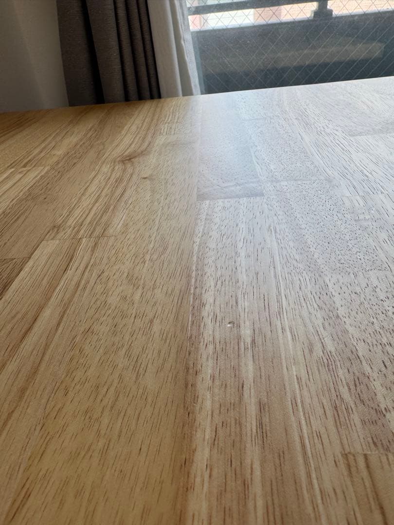 【KANADEMONO】THE TABLE/ラバーウッド ナチュラル