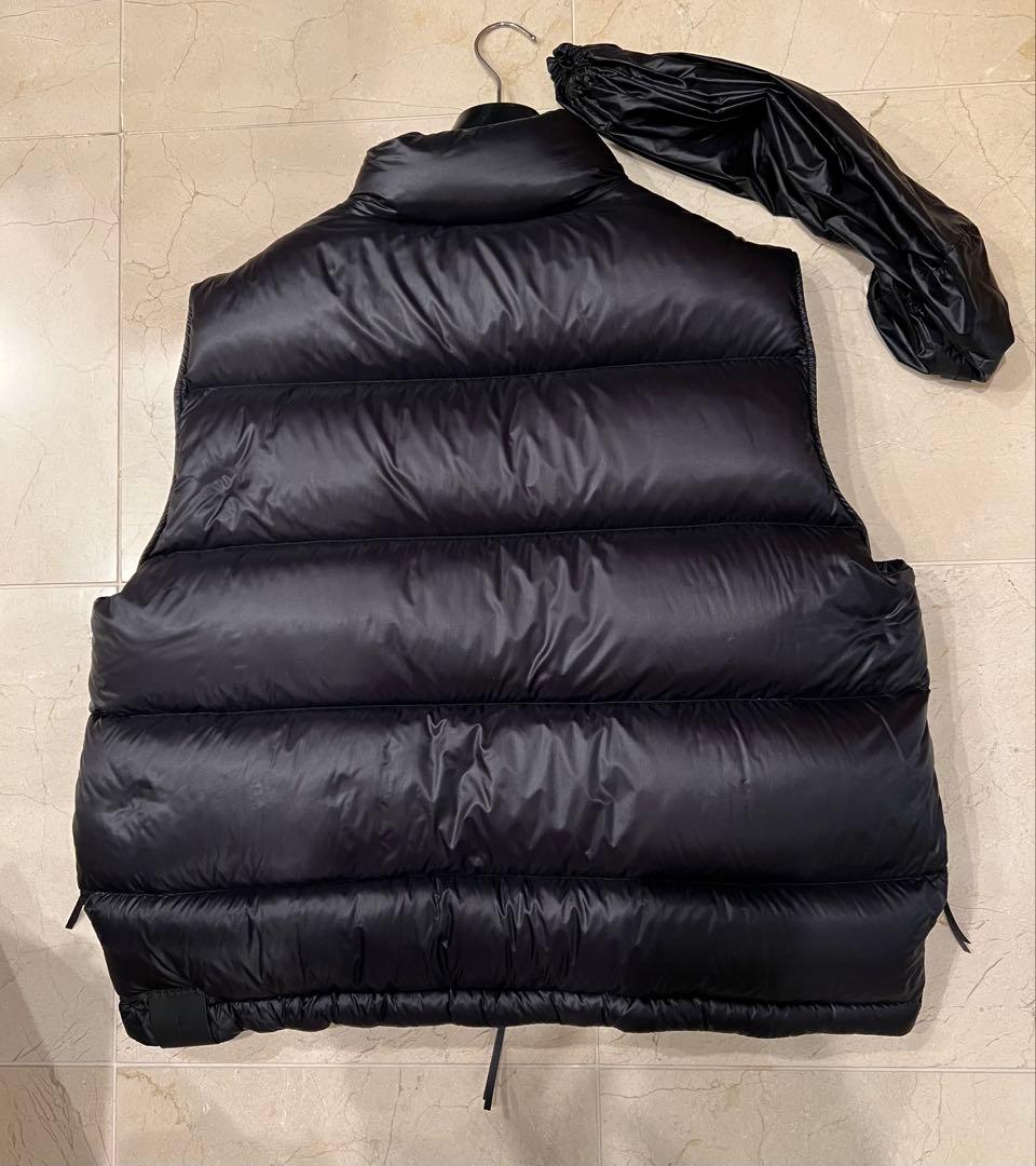 JIL SANDER+ ブラック ダウンベスト Mサイズ