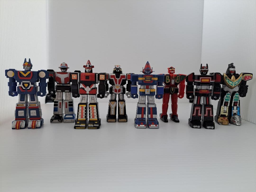 バンダイ　超合金戦隊ロボコレクション8体