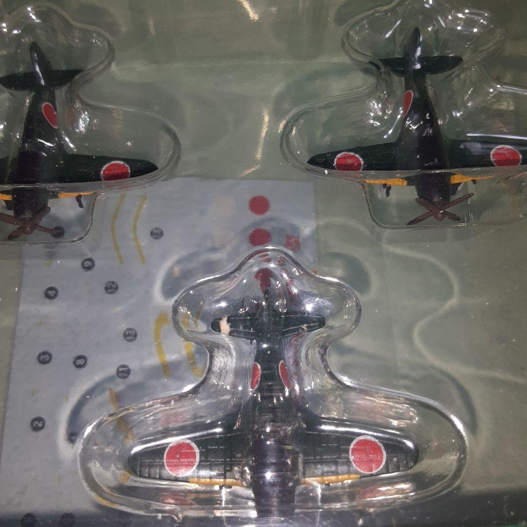 ピットロードの1/350塗装・組立済み　局地戦闘機　雷電と試製雷電　10機セット