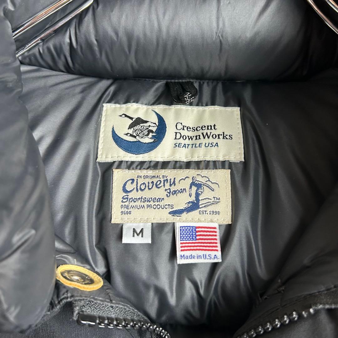 Crescent Down Works ダウンベスト ブラック M