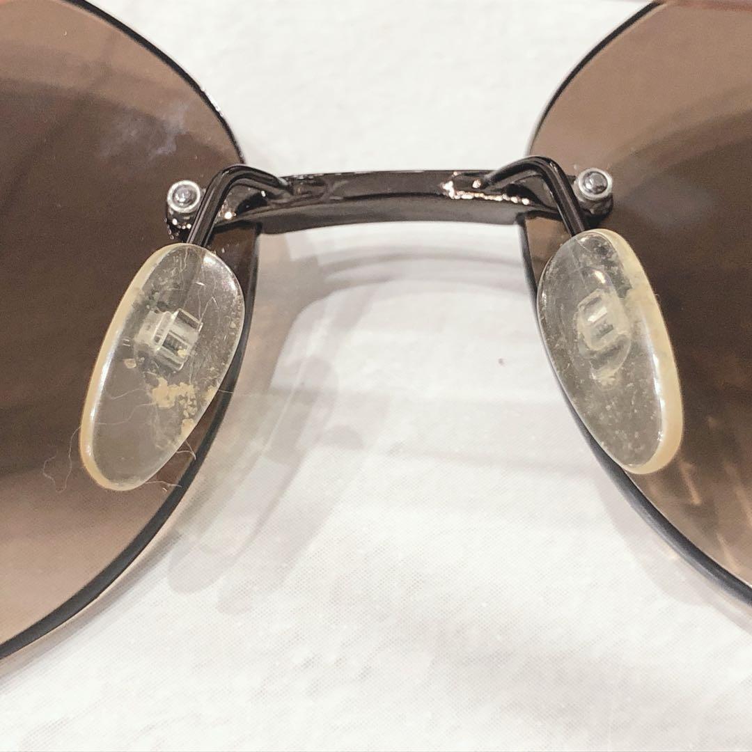 ☆美品☆ CELINE サングラス ブラウン 縁無し ケース 1439G