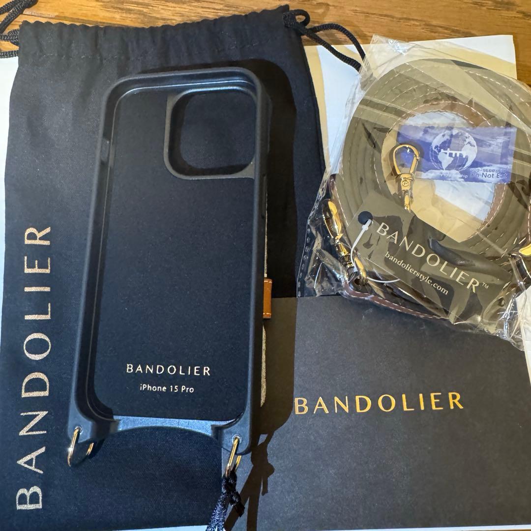BANDOLIER iPhone 15 Pro ケース スマホショルダー