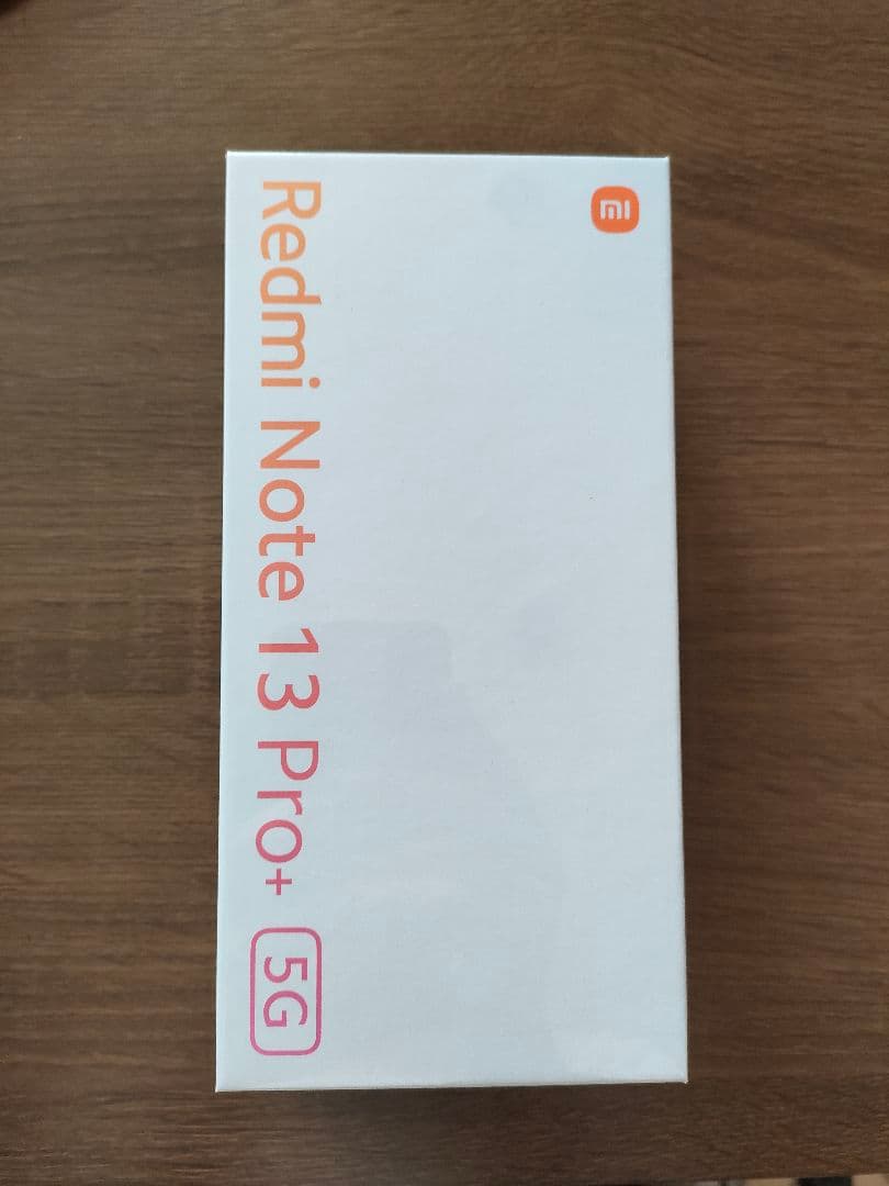 新品未開封！REDMI NOTE 13 PRO ＋5G 人気カラーホワイト！