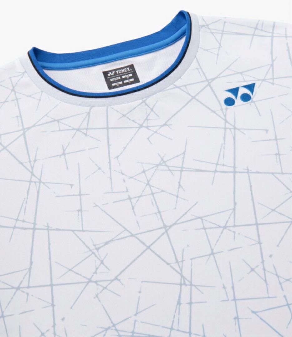 YONEX ユニ ゲームシャツ NTT東日本モデル ホワイト 011 Ｏサイズ