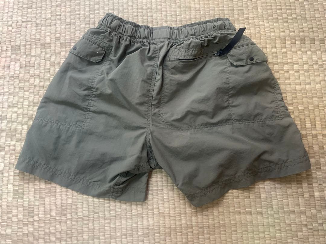 山と道　5-pocket shorts Olive. Women M