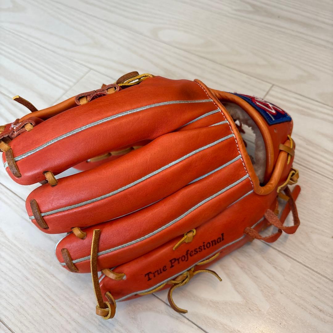 Slagger True Professional 軟式グローブ オレンジ